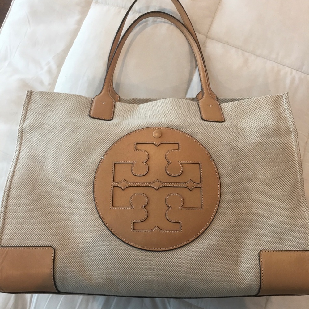 Tory Burch Ella Canvas Tote